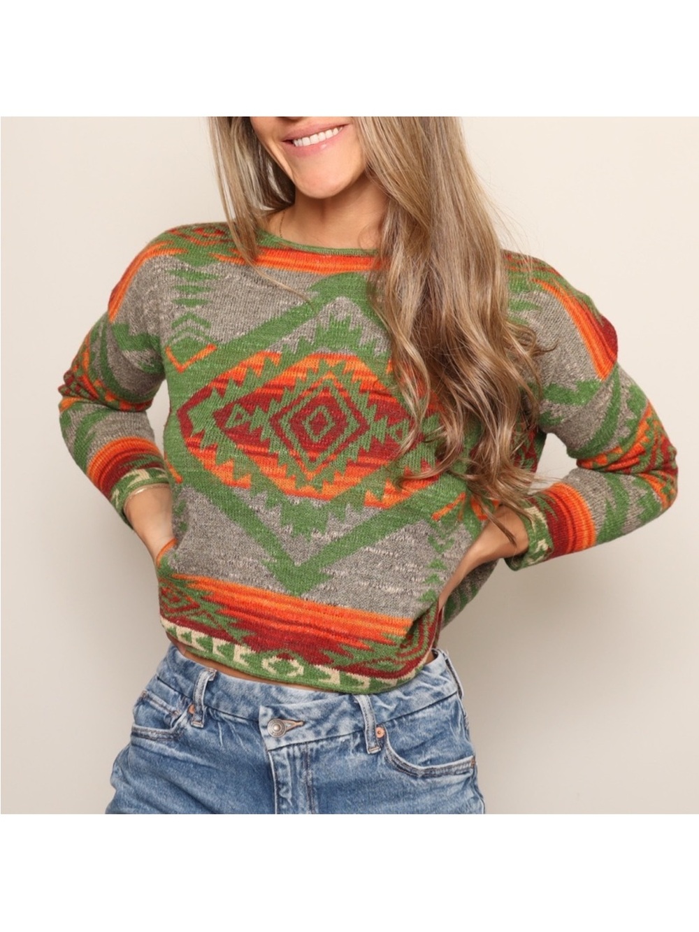 Denim & Supply Ralph Lauren Southwestern Aztec sweater